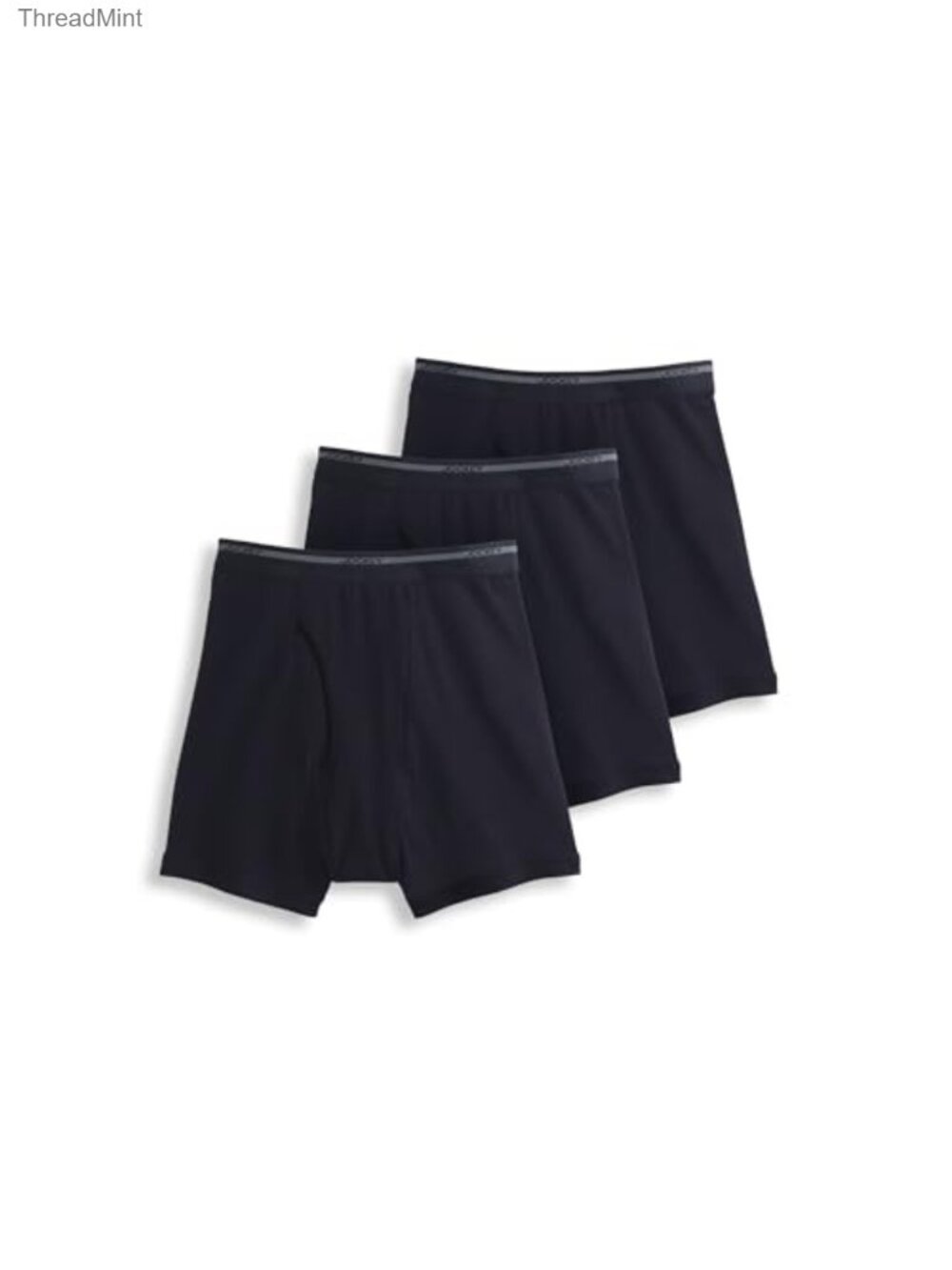 Jockey Men's Lightweight Cotton 5" Boxer Brief 3 Pack